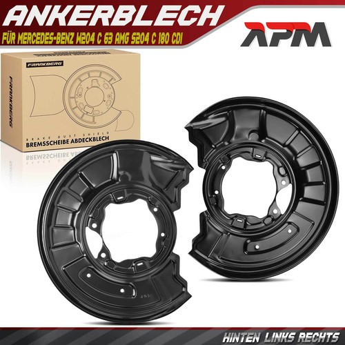 Ankerblech bremsscheibe - 2x,