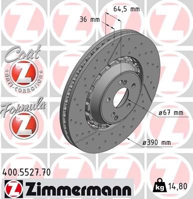 Zimmermann bremsscheibe - zimmermann,
